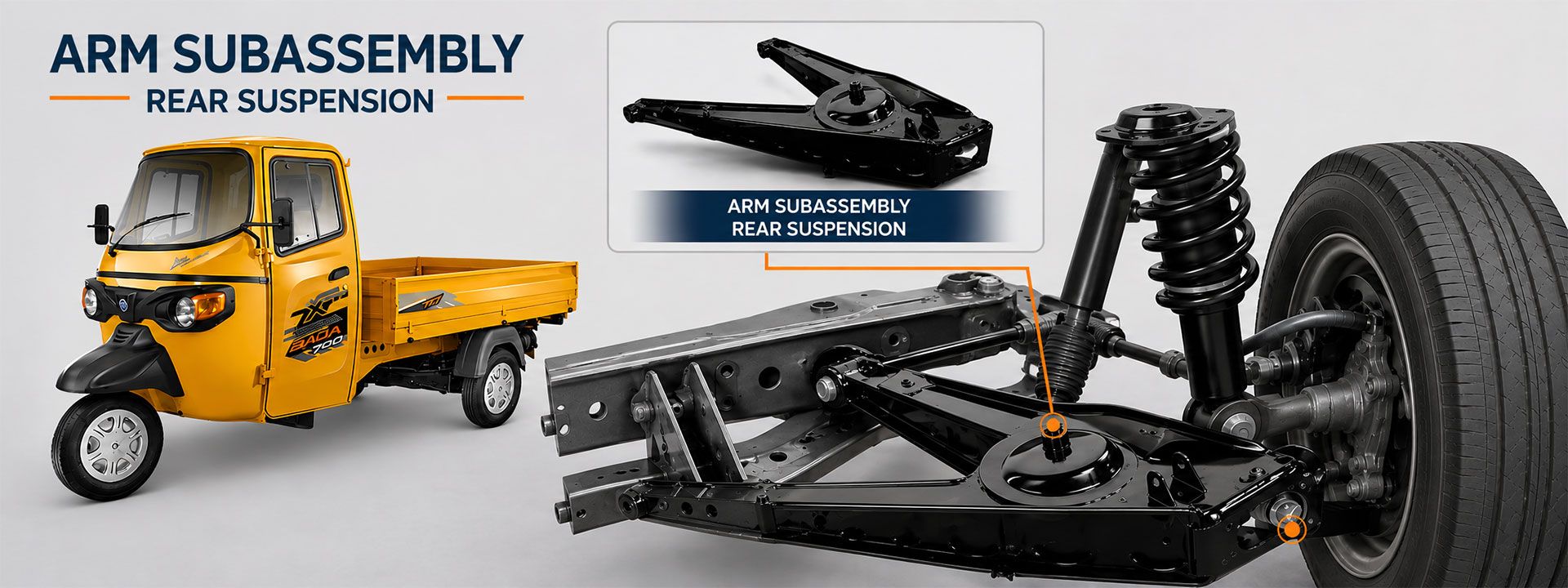 ARM SUBASSEMBLY  BY BUDHALE PRESSTECH